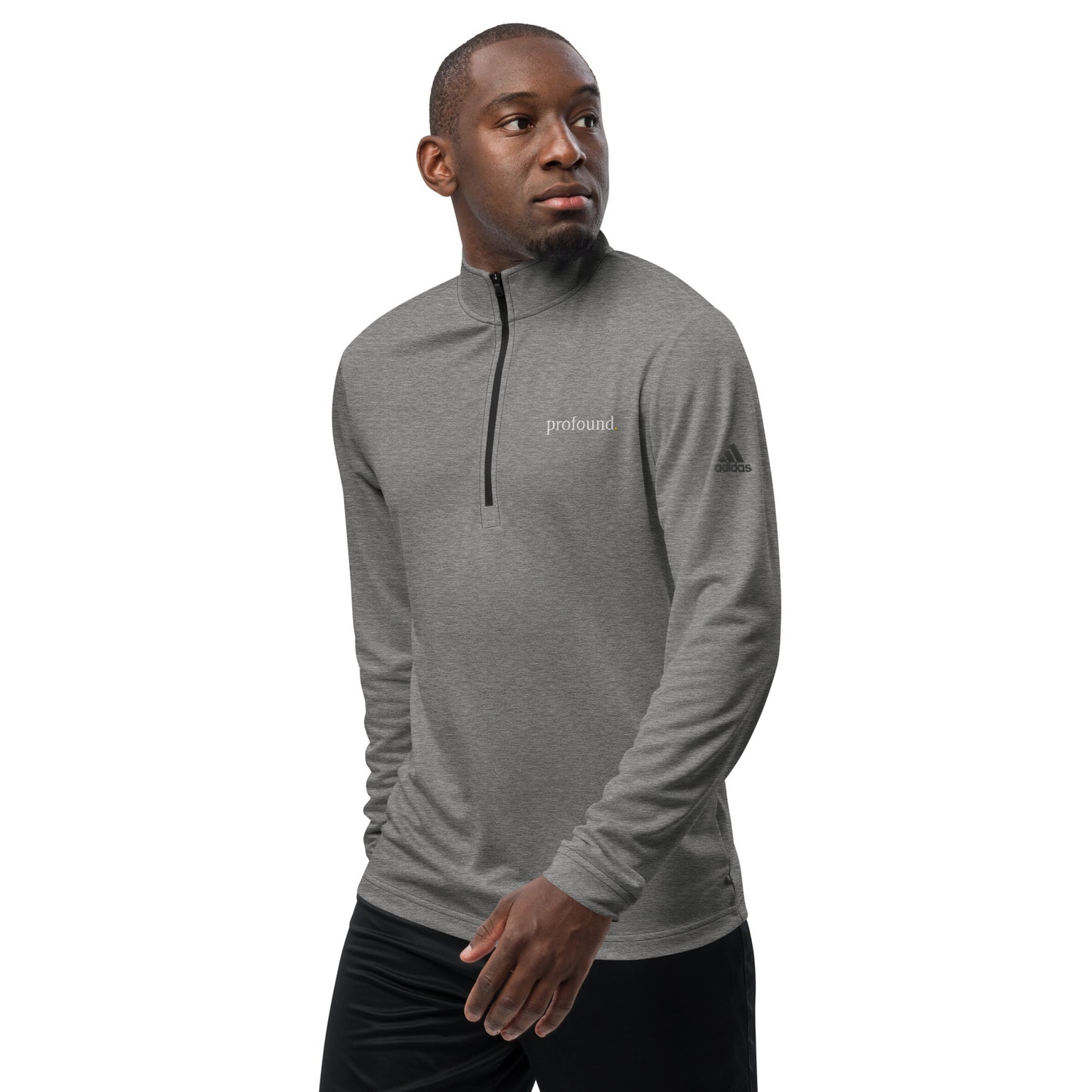 Quarter zip pullover