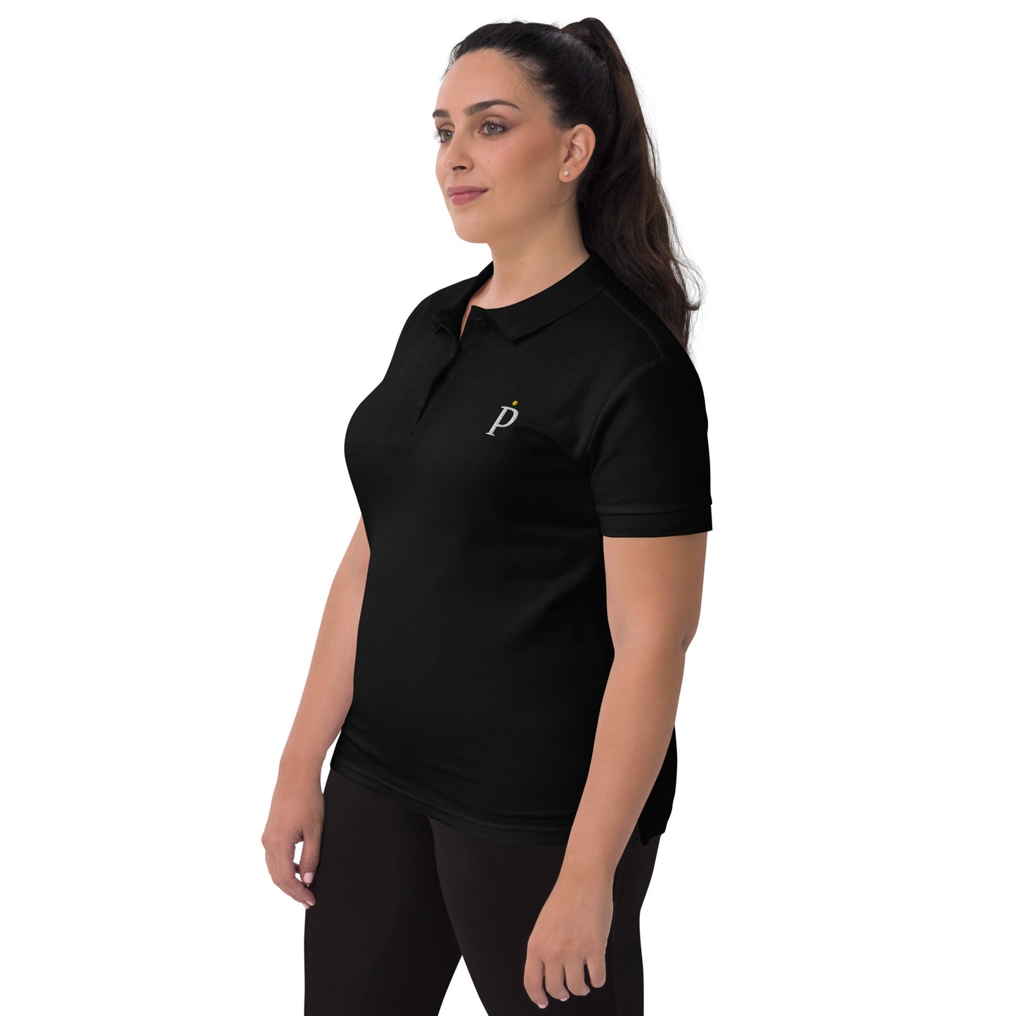 Embroidered Women's Polo Shirt