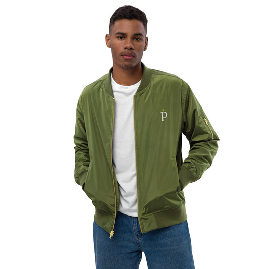 Premium recycled bomber jacket