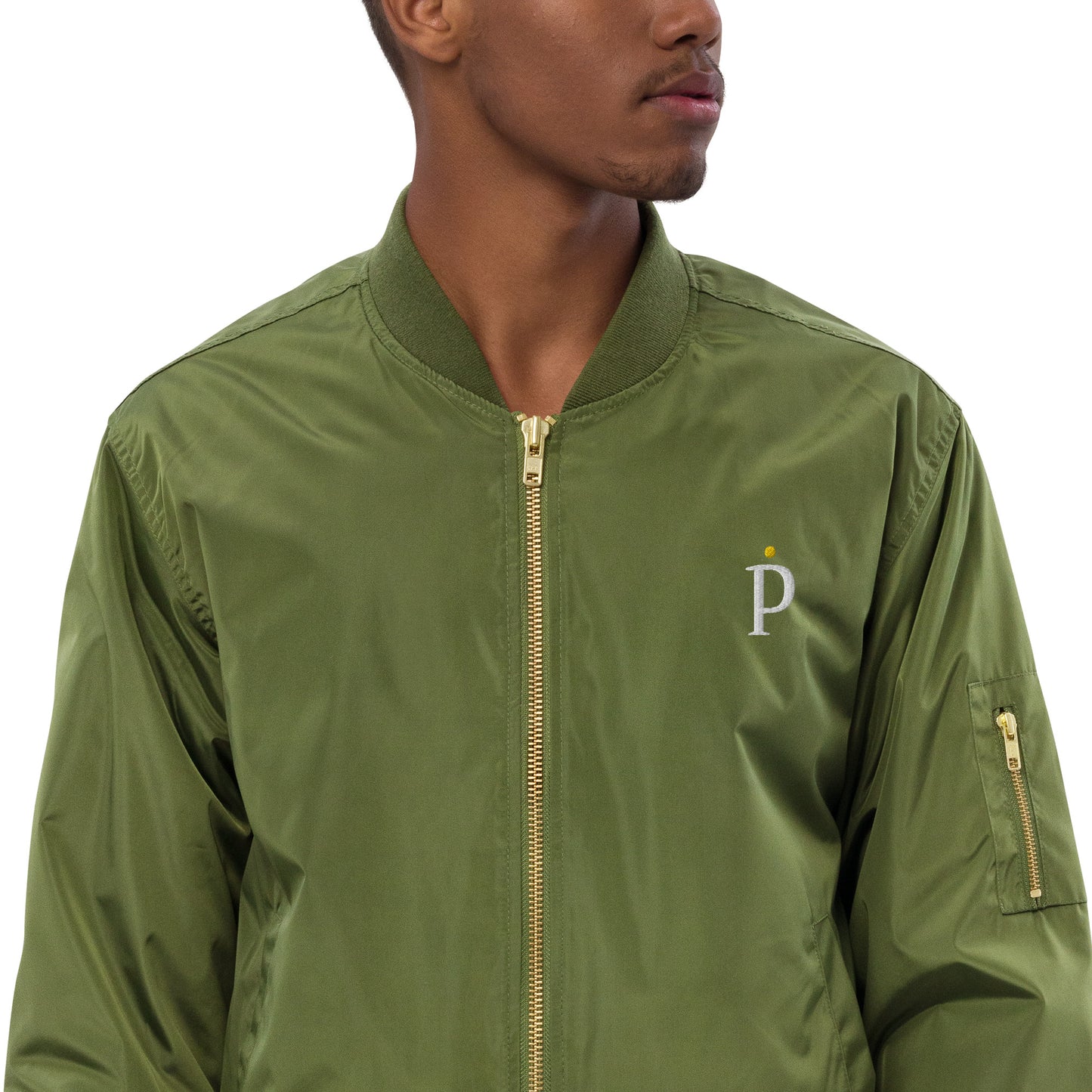 Premium recycled bomber jacket