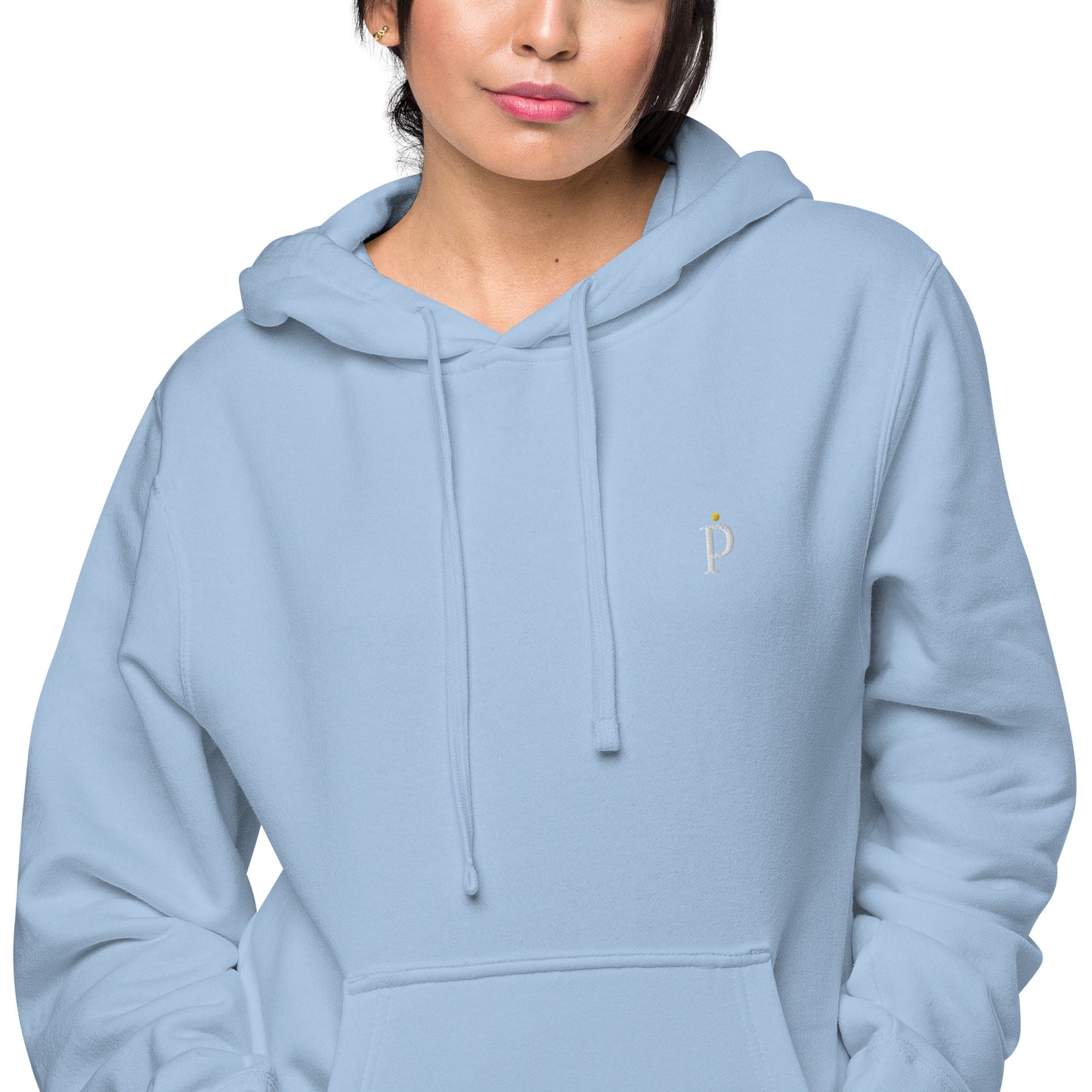 Unisex pigment-dyed hoodie