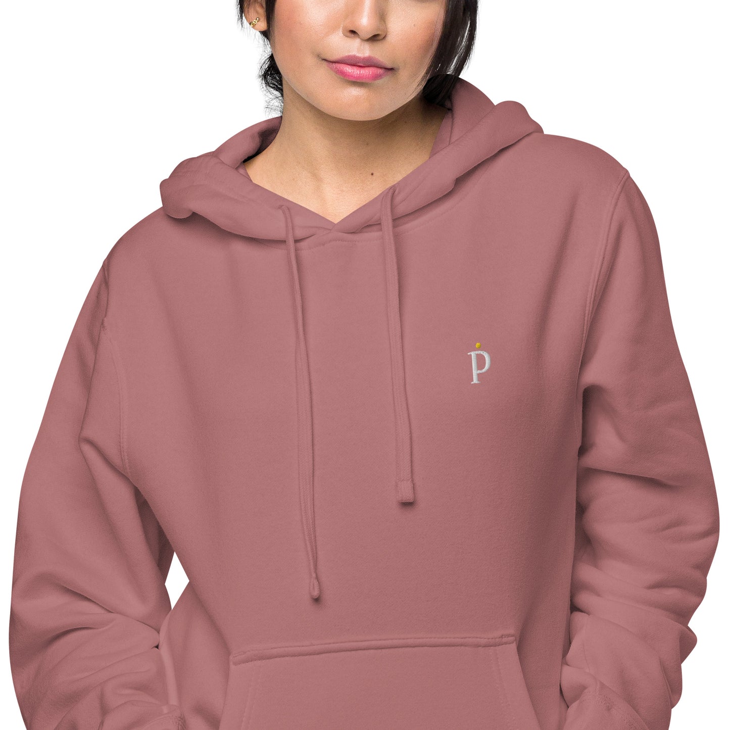 Unisex pigment-dyed hoodie