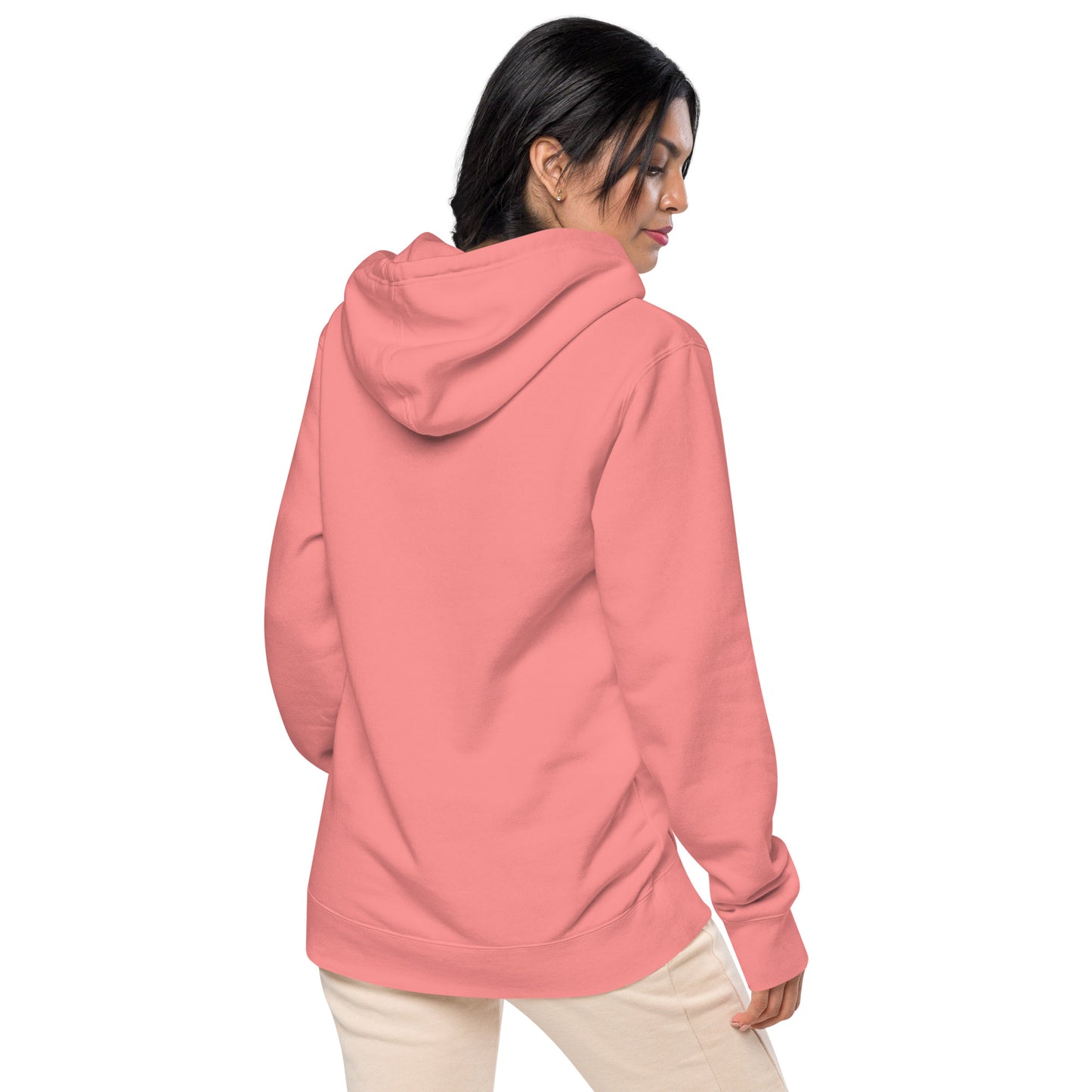 Unisex pigment-dyed hoodie