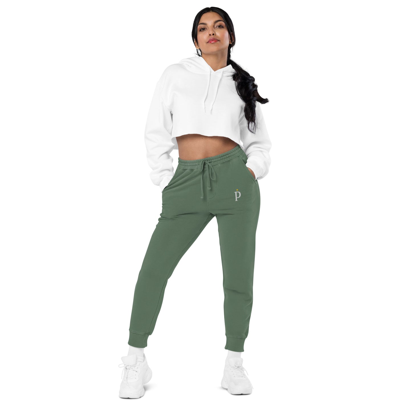 Unisex pigment-dyed sweatpants